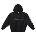 Stay In Lane Fleeced Boxy Hoodie