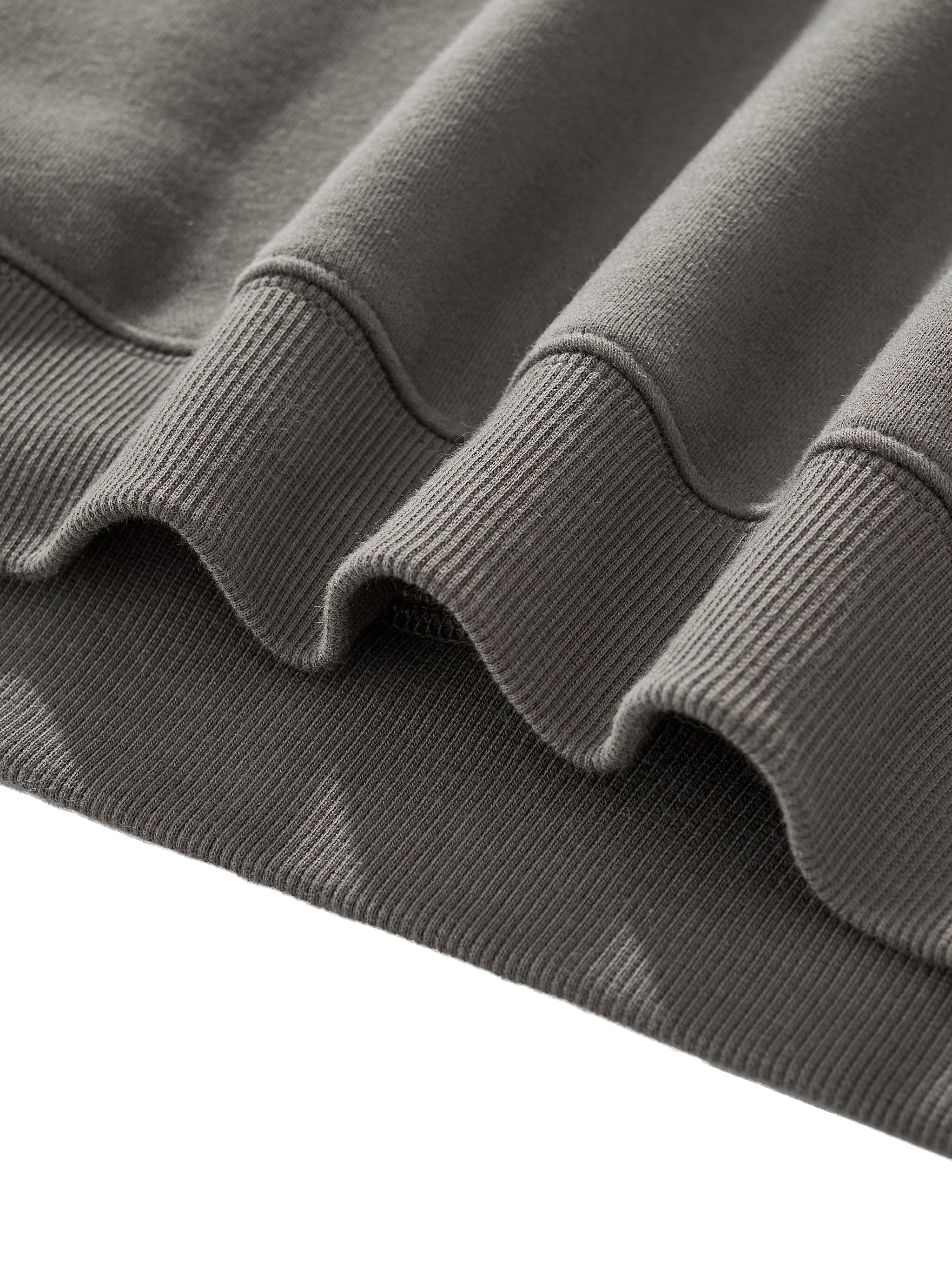 Stay In Lane Fleeced Boxy Hoodie