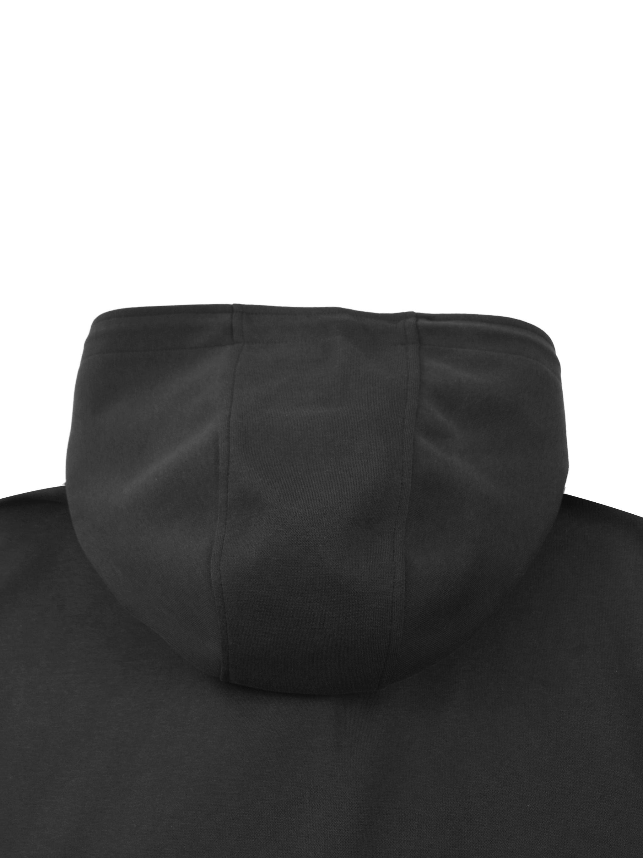 Double Eye Button Placket Hoodie
